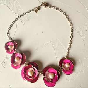 Kate Spade "Deco Blossom" Statement Necklace